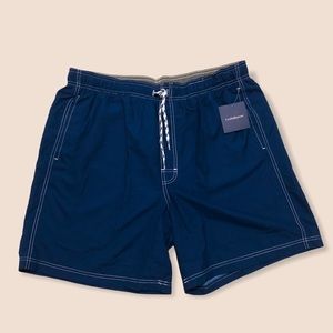 Medium length men’s swim trunks